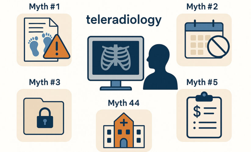Decoding the Myths: 5 Common Misconceptions About Teleradiology – Busted!