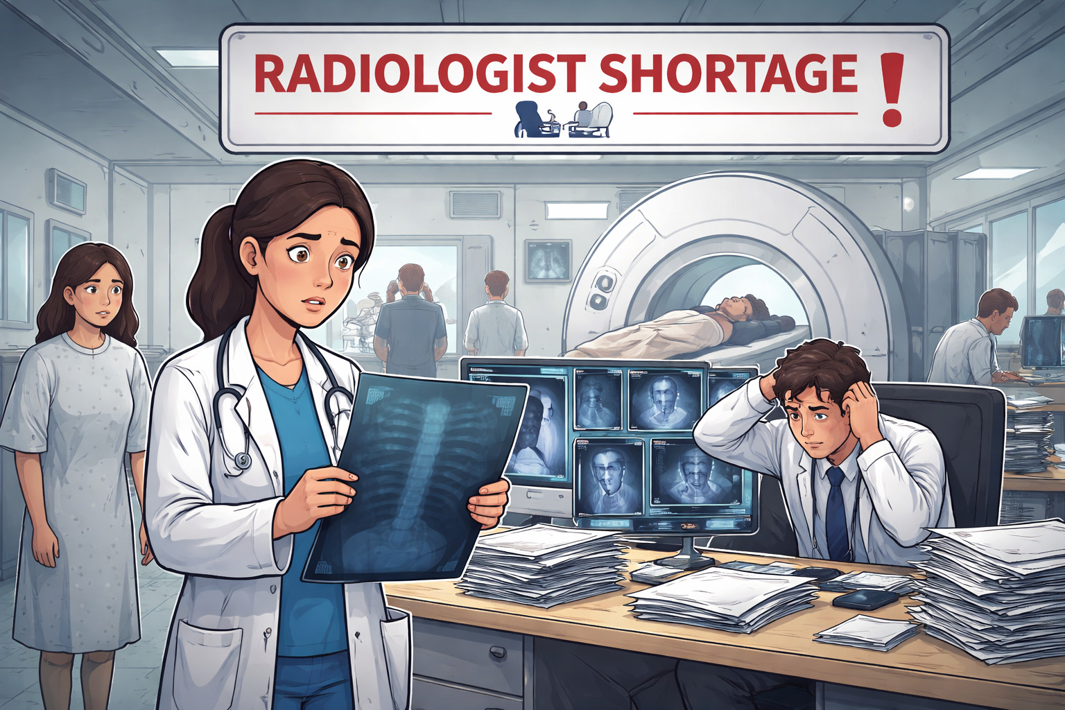 Radiologist Shortage in 2026: Smart Staffing Without Increasing Payroll